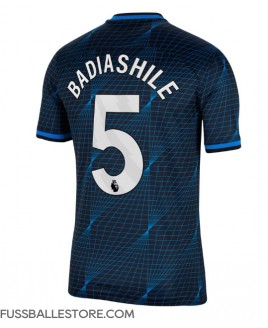 Günstige Chelsea Benoit Badiashile #5 Auswärtstrikot 2023-24 Kurzarm